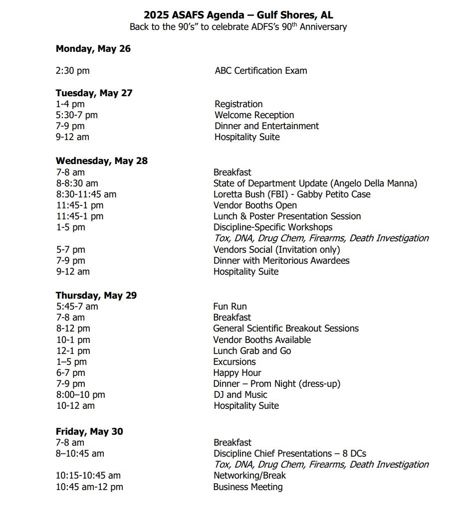 agenda